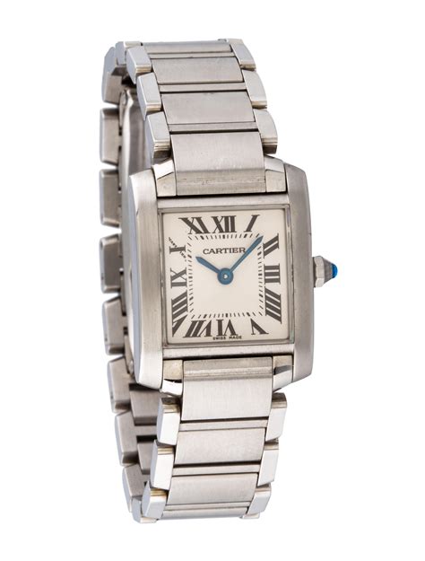 cartier men's tank francaise watch